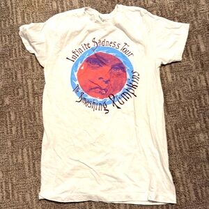 The Smashing Pumpkins White Graphic Tee